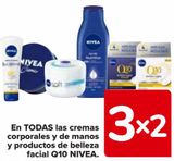 Oferta de En TODAS las cremas corporales y de manos y productos de belleza facial G10 NIVEA  en Carrefour