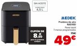 Oferta de Freidora de aire RA510D MEDEK por 49€ en Carrefour
