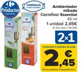 Oferta de Ambientador mikado Carrefour Essential  por 2,45€ en Carrefour