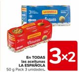 Oferta de En TODAS las aceitunas LA ESPAÑOLA  en Carrefour