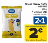 Oferta de Snack Happy Puffs NESTLÉ  por 2€ en Carrefour