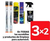 Oferta de En TODAS las escobillas y productos de limpieza para automóvil en Carrefour