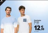 Oferta de Camiseta tie dye por 12,99€ en Carrefour