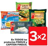 Oferta de En TODOS los productos FINDUS y CAPITAN FINDUS en Carrefour