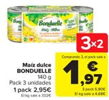 Oferta de Maíz dulce BONDUELLE  por 2,95€ en Carrefour