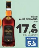 Oferta de Brandy ALMA DE MAGNO  por 17,49€ en Carrefour