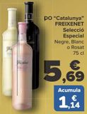 Oferta de D.O. ''Cataluña'' FREIXENET Selección Especial Tinto, Blanco o Rosado  por 5,69€ en Carrefour