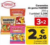 Oferta de Caramelos de goma HARIBO  por 3,39€ en Carrefour