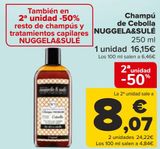 Oferta de Champú de cebolla NUGGELA&SULÉ por 16,15€ en Carrefour