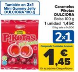 Oferta de Caramelos Pikotas DULCIORA  por 1,45€ en Carrefour