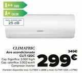 Oferta de CLIMATRIC Aire acondicionado CLIT-12DC por 299€ en Carrefour