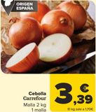 Oferta de Cebolla Carrefour  por 3,39€ en Carrefour