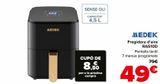 Oferta de MEDEK Freidora de aire RA510D por 49€ en Carrefour
