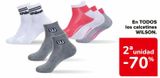 Oferta de En TODOS los calcetines WILSON en Carrefour