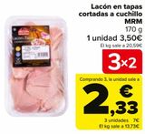 Oferta de Lacón en tapas cortadas a cuchillo MRM por 3,5€ en Carrefour