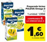 Oferta de Preparado lácteo PULEVA Omega-3 por 1,95€ en Carrefour