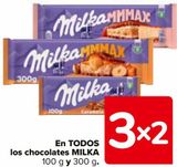 Oferta de En TODOS los chocolates MILKA en Carrefour