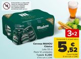 Oferta de Cerveza MAHOU Clásica  por 8,28€ en Carrefour