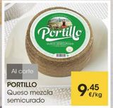 Oferta de Queso mezcla semicurado Portillo por 9,45€ en Eroski