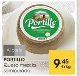 Oferta de Queso mezcla semicurado Portillo por 9,45€ en Eroski