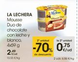 Oferta de Mousse de chocolate La Lechera por 2,49€ en Eroski