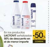 Oferta de Crema corporal Lactovit en Eroski