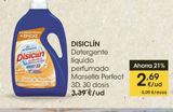 Oferta de Detergente líquido Disiclin por 2,69€ en Eroski