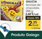 Oferta de Galletas de chocolate por 2,25€ en Eroski