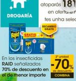 Oferta de Insecticida Raid en Eroski
