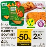 Oferta de Filetes de pollo empanado Garden Gourmet por 4,15€ en Eroski