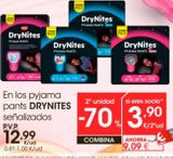 Oferta de Pañales de aprendizaje DryNites por 12,99€ en Eroski