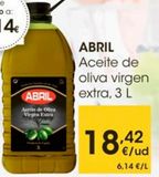 Oferta de Aceite de oliva virgen extra Abril por 18,42€ en Eroski