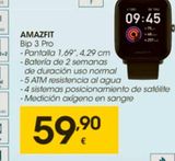 Oferta de Reloj deportivo AMAZFIT por 59,9€ en Eroski