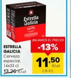 Oferta de Cerveza especial Estrella Galicia por 11,5€ en Autoservicios Familia