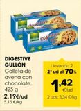Oferta de Galletas de avena Gullón por 2,19€ en Autoservicios Familia