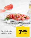 Oferta de Brochetas de pollo por 7,95€ en Autoservicios Familia