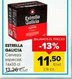 Oferta de Cerveza especial Estrella Galicia por 11,5€ en Autoservicios Familia