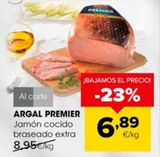 Oferta de Jamón cocido braseado Argal por 6,89€ en Autoservicios Familia