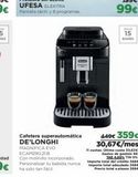 Oferta de Cafetera superautomática  en El Corte Inglés