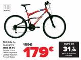 Oferta de Bicicleta de montaña MTB 45 FS por 179€ en Carrefour