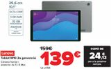 Oferta de Lenovo Tablet M10 2ª generación  por 139€ en Carrefour