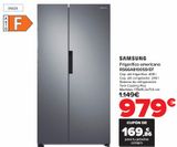 Oferta de SAMSUNG Frigorífico americano RS66A8100S9/EF por 979€ en Carrefour