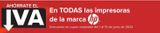 Oferta de En TODAS las impresoras Hp en Carrefour