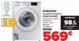 Oferta de SAMSUNG Lavadora- secadora WD80T4046EE por 569€ en Carrefour