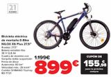 Oferta de Bicicleta eléctrica de montaña E-Bike NILOX X6 Plus 27,5 por 899€ en Carrefour