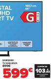 Oferta de SAMSUNG TV 65BU8505 por 599€ en Carrefour