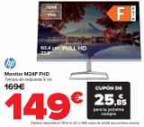 Oferta de HP Monitor M24F FHD por 149€ en Carrefour