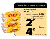 Oferta de Berlina glacé DONUTS por 2,69€ en Supeco
