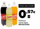 Oferta de Refresco varios tipos REVOLTOSA, 2l por 0,57€ en Supeco