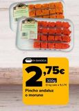 Oferta de Pincho andaluz o moruno, 300g por 2,75€ en Supeco